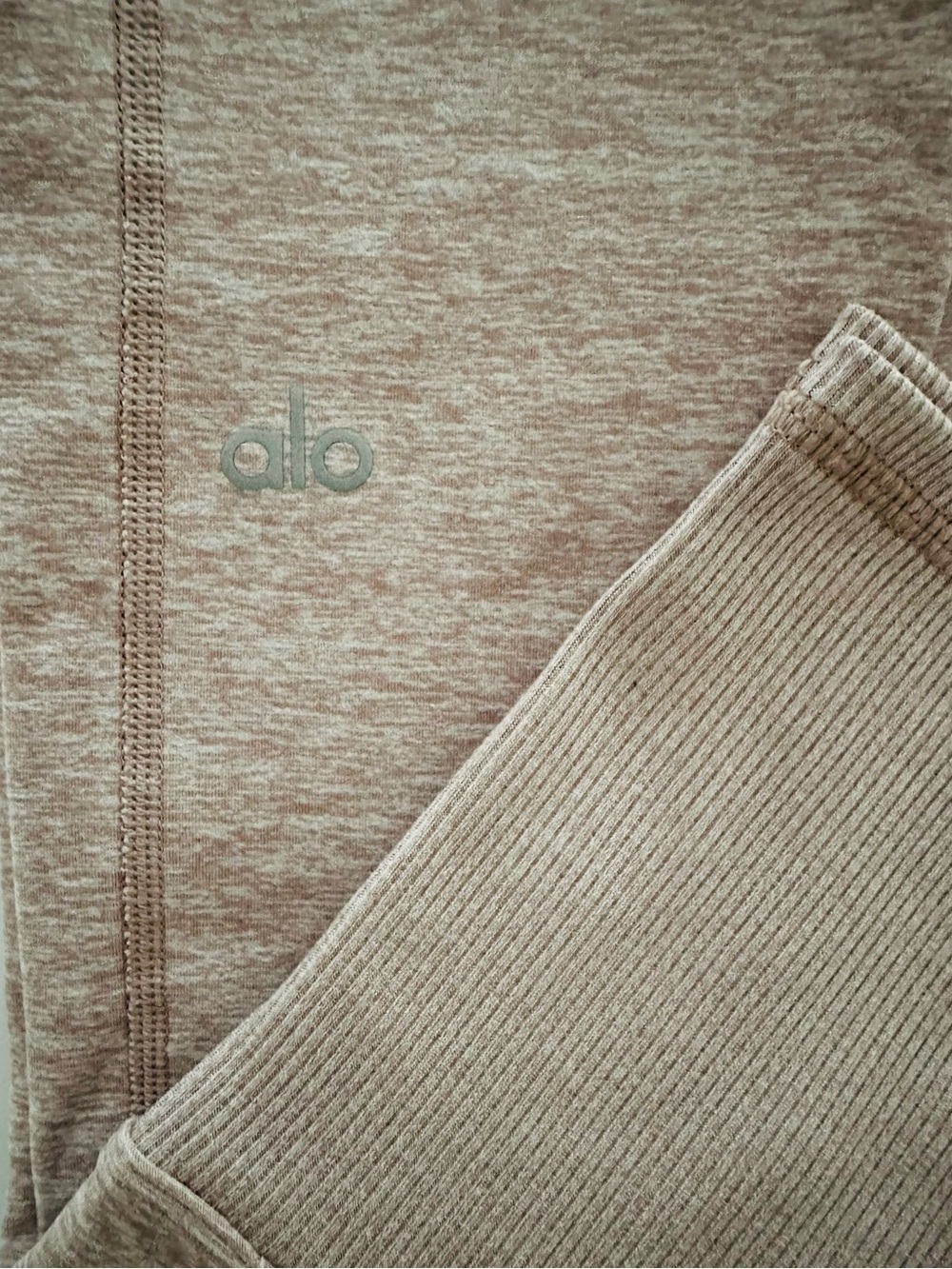 ALO Yoga Heather rose leggings, small, excellent condition